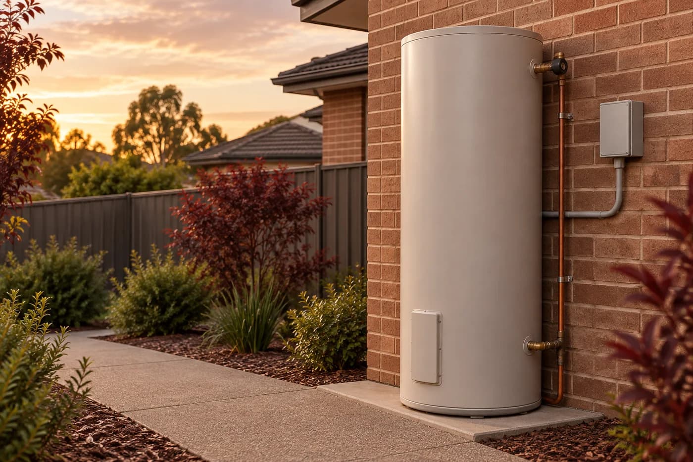 Electric hot water